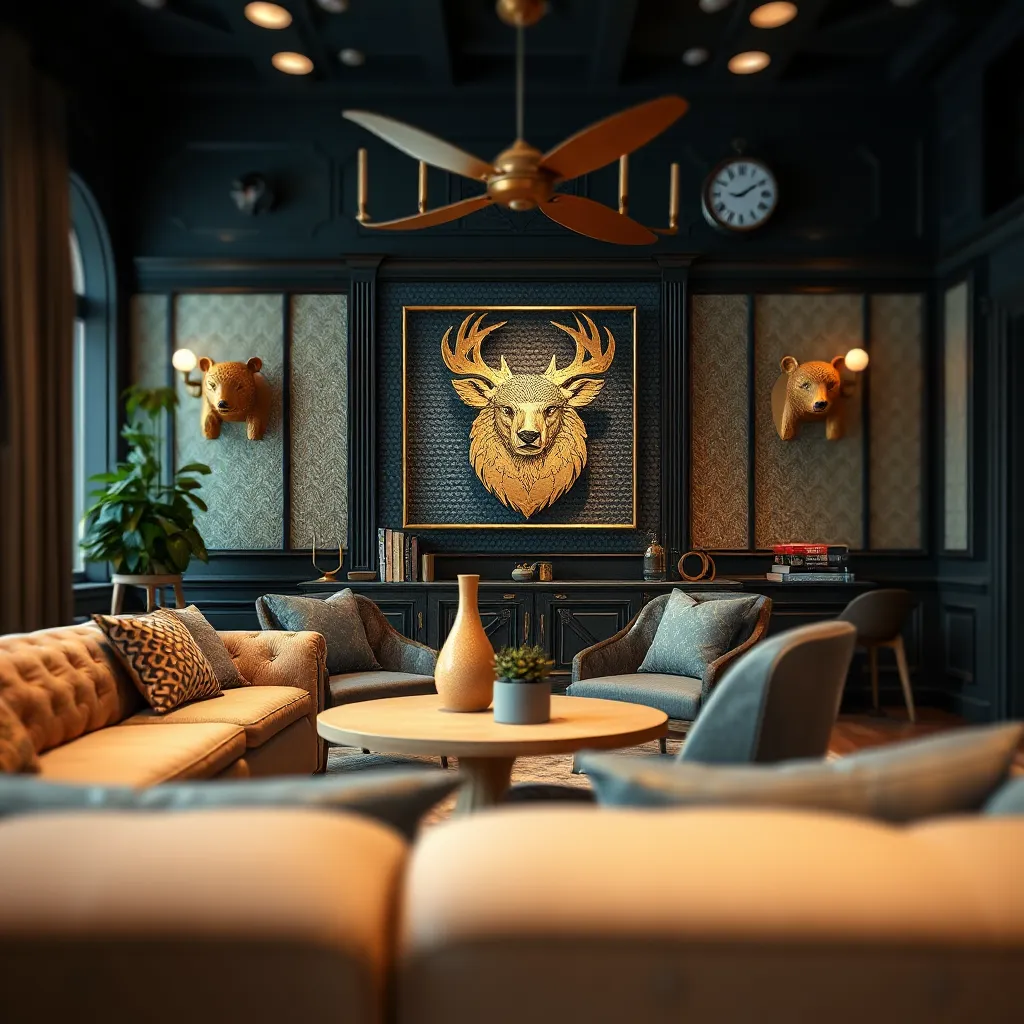 Exploring Bear and Deer Decor in Fashion Interiors