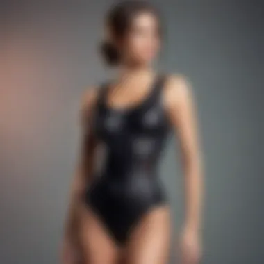 Accessorizing the Seamless Tank Bodysuit Stylish arrangement of accessories complementing a seamless tank bodysuit
