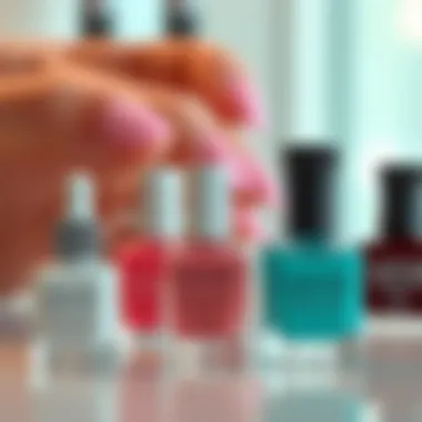 Genuine vs. Counterfeit Acrylic Nail Products Comparison of genuine and counterfeit acrylic nail products