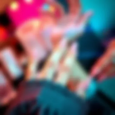 Showcasing High-Quality Acrylic Nails and Personal Style Display of high-quality acrylic nails showcasing style