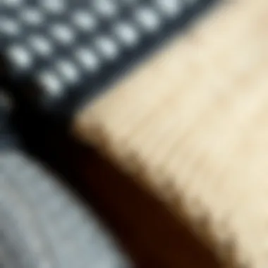 Textures of Bald Cap Materials Close-up of materials used in bald caps, highlighting texture and quality.