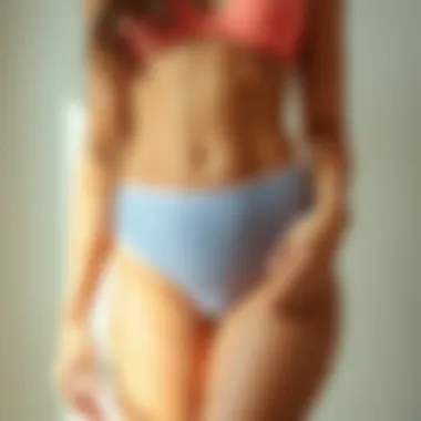 Comfortable cotton belly panties in various colors