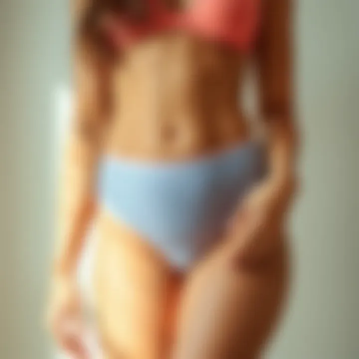 Comfortable cotton belly panties in various colors