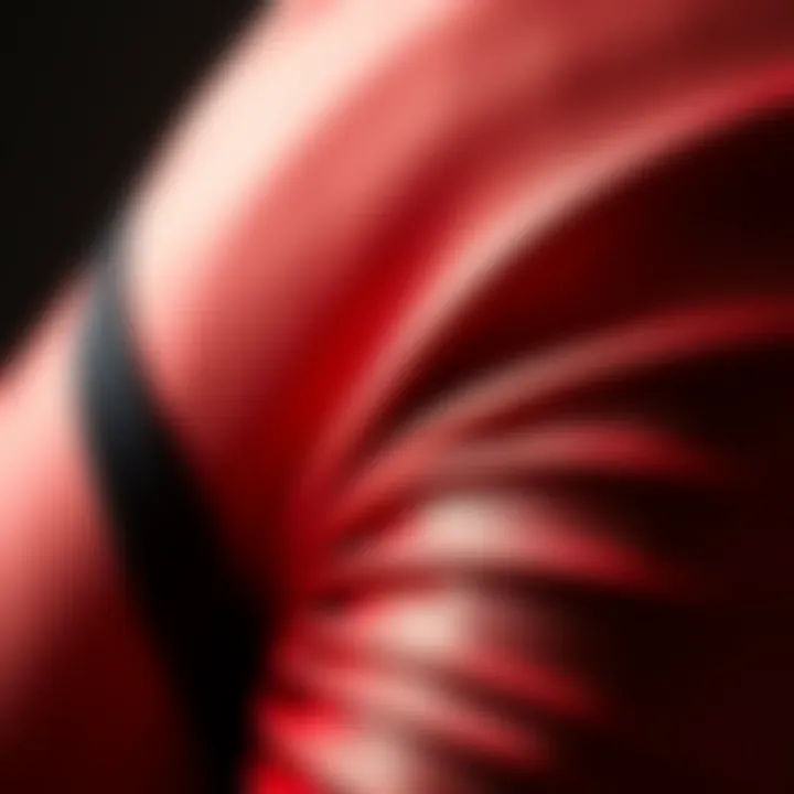 Luxurious Fabric Textures of Bodycon Dresses Close-up of fabric textures for bodycon dresses