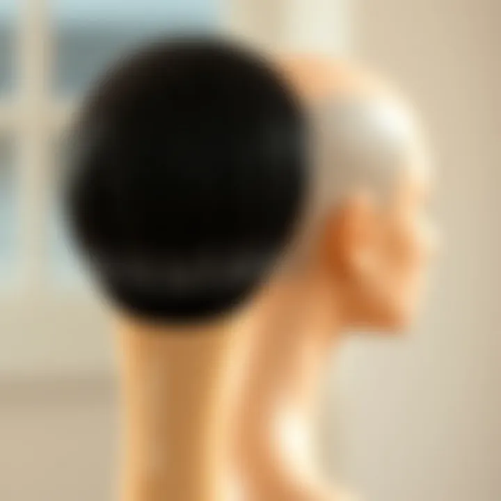 Varieties of Brushes for Bald Heads Different types of brushes suitable for bald heads displayed side by side