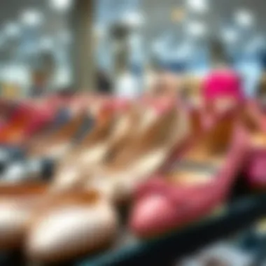 Ballet Flats: Comfort Meets Class Classic ballet flats arranged neatly on a display