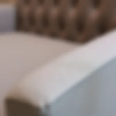 Durable Fabric for Cat Claw Proof Chair Covers Close-up of durable fabric used in cat claw proof chair covers