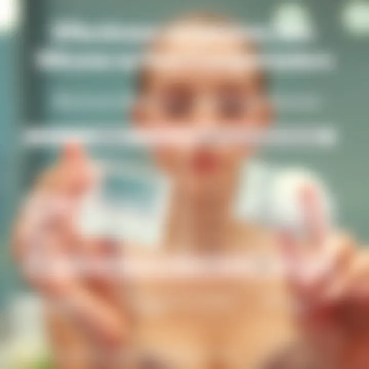 Comparison chart illustrating effectiveness of electric silicone scrubbers versus traditional cleansing methods.