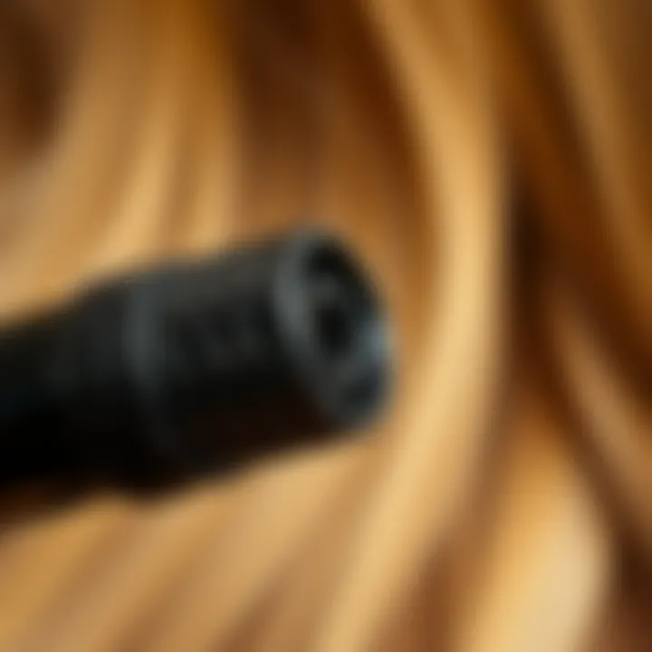 Barrel Mechanism in Action Close-up view of the barrel mechanism in action