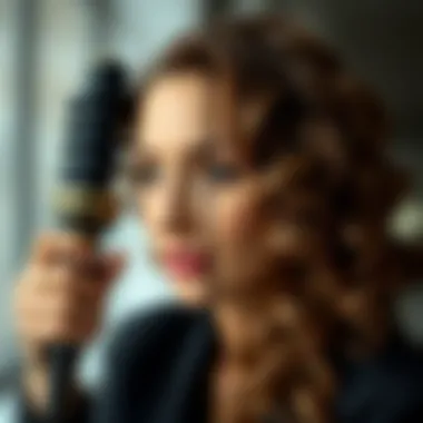 Curlers Comparison Side by side comparison of rotating barrel curlers and traditional curlers