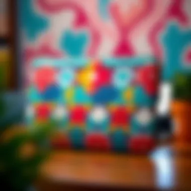 Geometric Pattern Laptop Camera Cover Colorful geometric patterned laptop camera cover