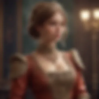 Historical influences reflected in the Daphne costume design