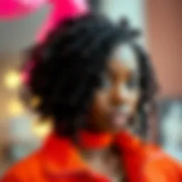 Intricate deep wave twist style showcasing volume and texture