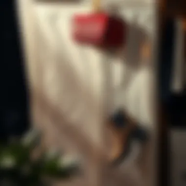 Creative installation methods for hanging shoe bags