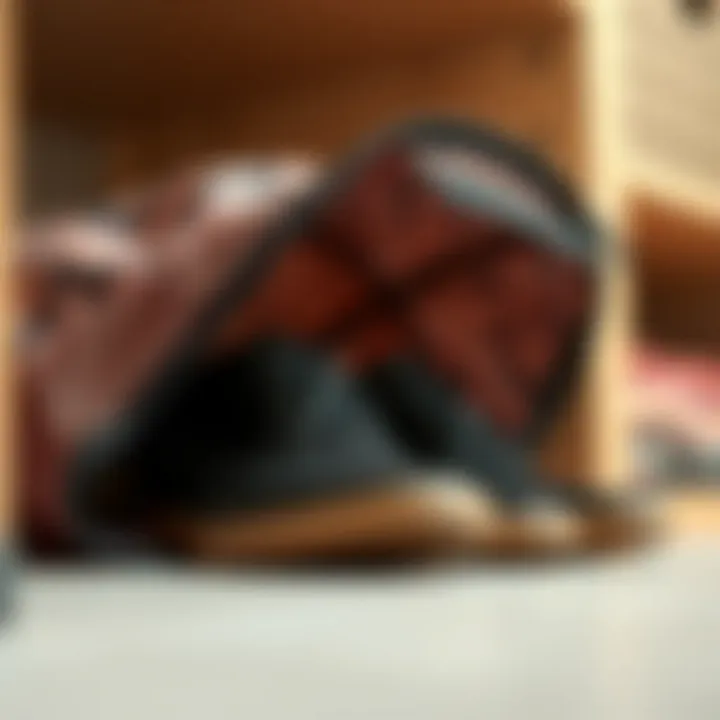 Material selection for durable shoe storage bags