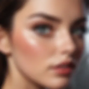 Seamless Application of Magnetic Lashes Close-up view of natural magnetic lashes showcasing their seamless application