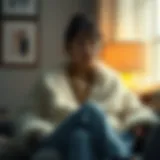 Soft textures showcasing the essence of coziness in fashion