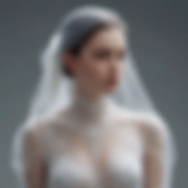 A delicate garment that embodies the essence of ghost fashion, featuring translucent fabrics and ethereal patterns.