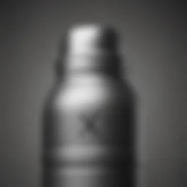 Close-up of the materials used in a Hydro Flask bottle carrier