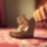 The Elegance of Wedge Shoes Elegant design of wedge shoes showcasing intricate detailing