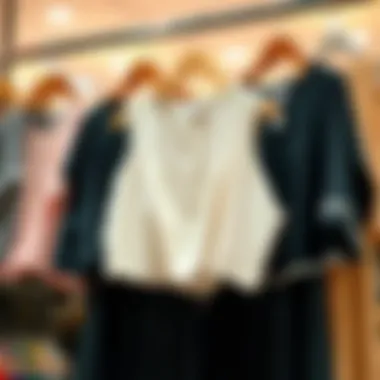 Trendy Picks: Plus-Size Dress Tops for Every Professional Aesthetic Trendy plus-size dress tops displayed on hangers