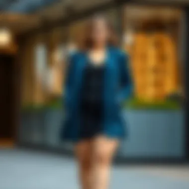 Versatile plus size evening jacket suitable for various occasions