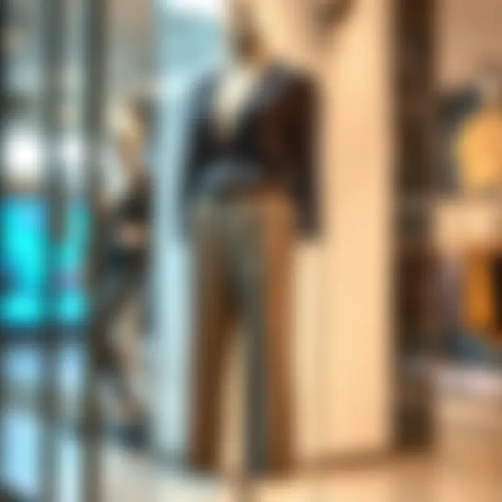 Chic plus size two piece pants set displayed on a mannequin