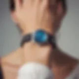 Elegant AirTag bracelet design showcasing modern style.