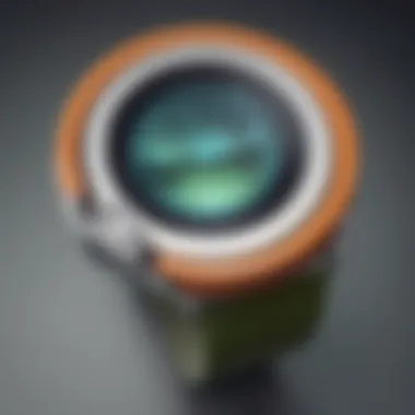 Sustainable materials used in the design of the AirTag bracelet.