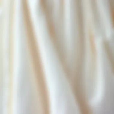 Close-up of the fabric texture of the Chicos white skirt highlighting quality craftsmanship