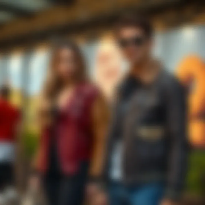 Variety of fabrics used in couple jackets