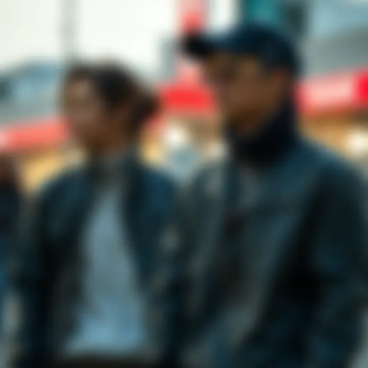 Couple jackets showcasing modern design elements