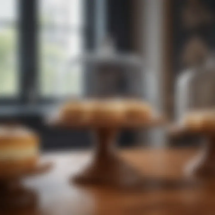 Exploring the Elegance of Acacia Wood Cake Stands with Domes Introduction