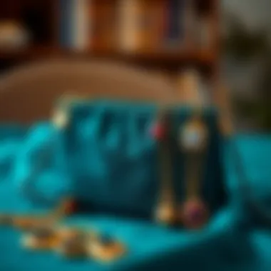 Trendy materials used in jewelry holder bags