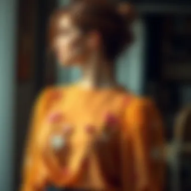 Diverse Color Options Variety of color palettes in floral embroidered mesh tops