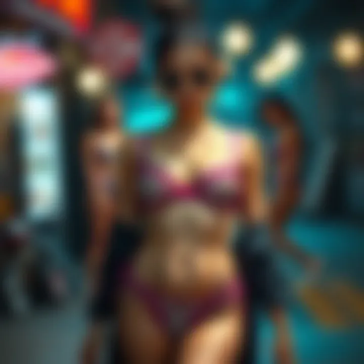 Styling Techniques with Fantasy Thongs Fashion-forward styling techniques featuring fantasy thongs in modern outfits