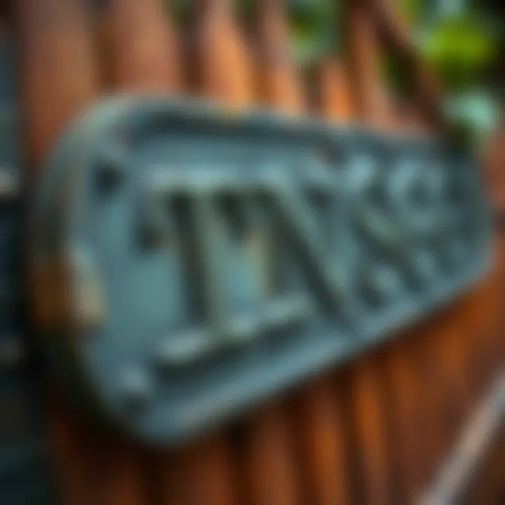 Intricate Design of a Historical Tin Sign A close-up of a tin sign highlighting its intricate design and weathered texture, reflecting its historical significance.