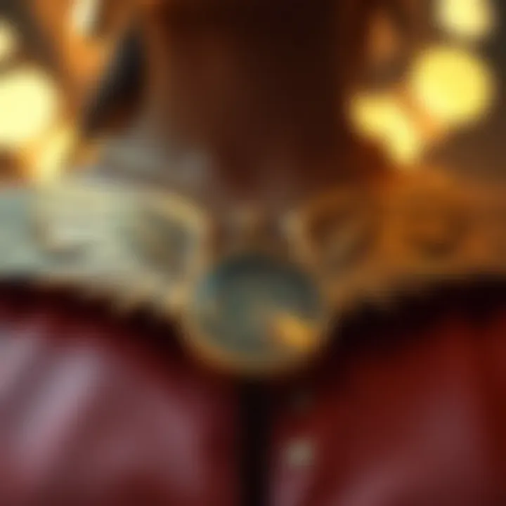 Fashion Statement: Angel Wings Locket Necklace Stylish angel wings locket necklace worn as a fashion statement.