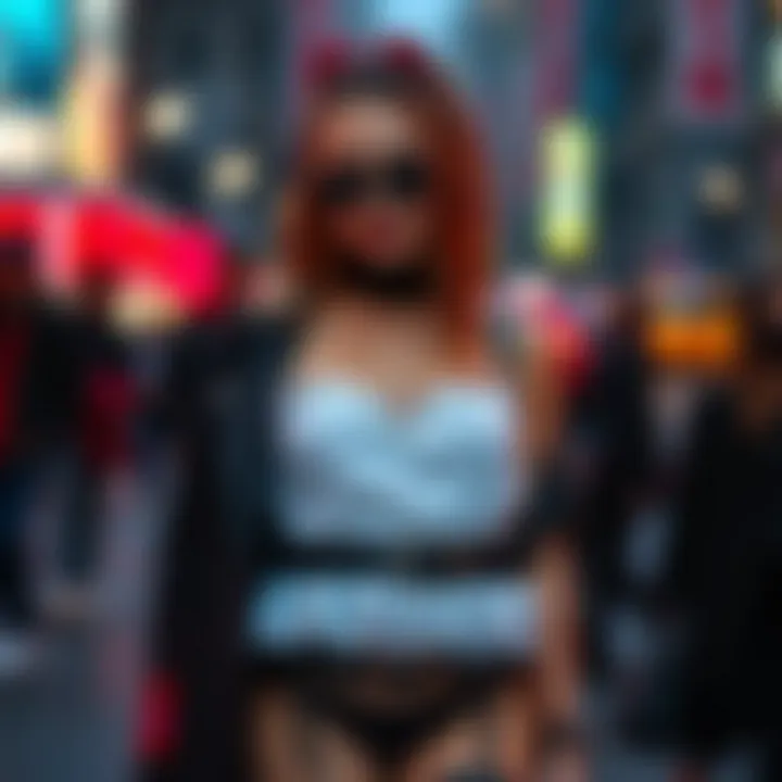 Fashion Forward: Black Leg Garters in Contemporary Wear A modern outfit featuring black leg garters as a stylish accessory