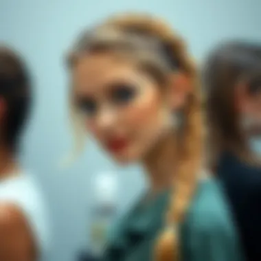 Diverse styles achieved with French braid helper tools