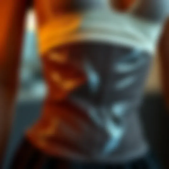 Material composition of a waterproof waist trainer highlighting durability