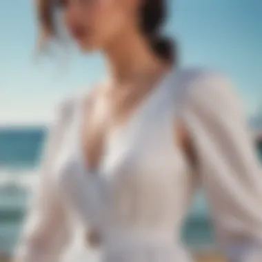 Accessorizing the White Summer Dress Stylish accessories paired with a white summer dress