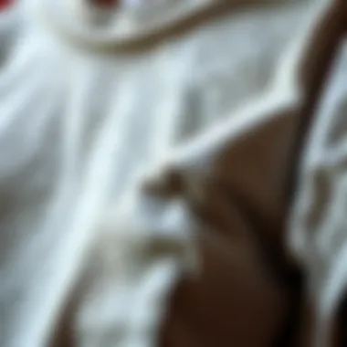 Close-up of fabric texture for 2X t-shirt