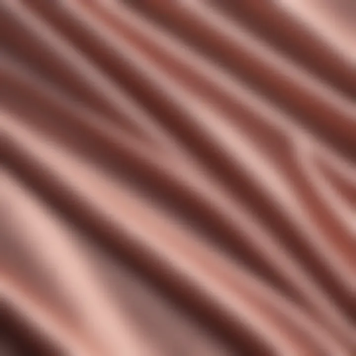 Close-up of fabric textures used in drop armhole tanks