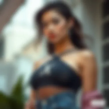 Styling options with X cross shapewear in contemporary outfits