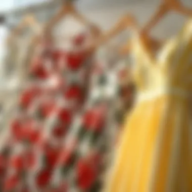 Diverse Fabric Choices for Fitted Sun Dresses Collection of fabrics ideal for fitted sundresses