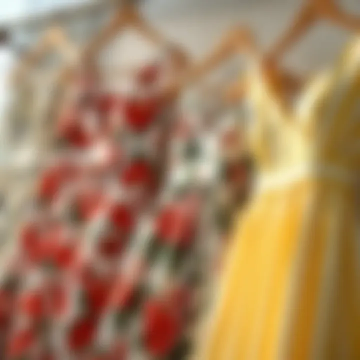 Diverse Fabric Choices for Fitted Sun Dresses Collection of fabrics ideal for fitted sundresses