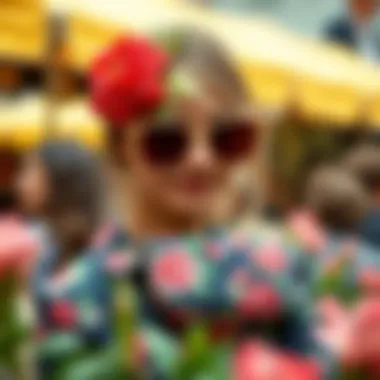 Fashion accessories made from floral tin, highlighting modern trends