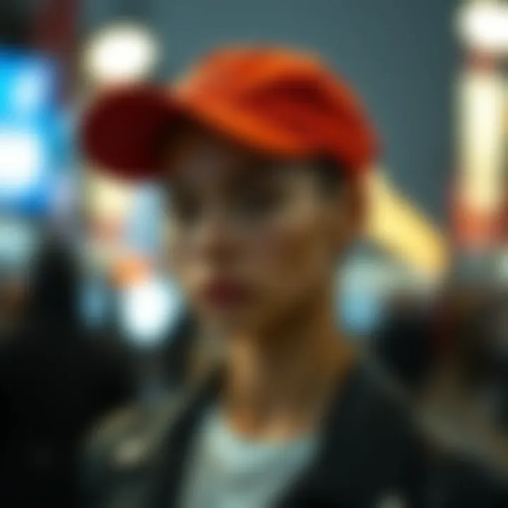 Identity and Bald Caps An artistic representation of identity through bald caps, blending fashion and personal expression.