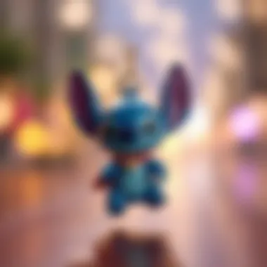 Lilo and Stitch keychain in fashion accessories